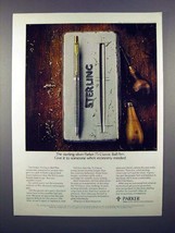 1972 Parker 75 Classic Ball Pen Ad - Economy-Minded - £14.74 GBP