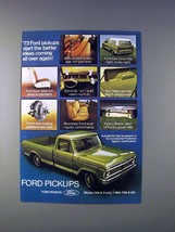 1973 Ford Pickup Truck Ad - Better Ideas - $18.49