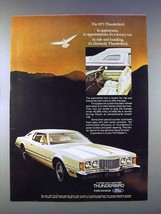 1973 Ford Thunderbird Car Ad - It&#39;s Luxury - £14.54 GBP