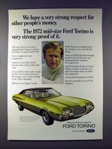 1972 Ford Gran Torino Hardtop Car Ad - Respect - £14.67 GBP