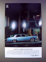 1977 Cadillac Car Ad - Lead the Way! - £14.74 GBP
