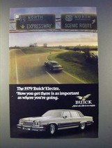 1979 Buick Electra Car Ad - How You Get There is Important - £14.48 GBP