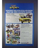 1978 Toyota Corolla Car Ad - Million-Dollar-Dash - £14.76 GBP