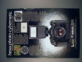 1979 Canon A-1 Camera Ad - Hexa-Photo-Cybernetic! - £14.78 GBP