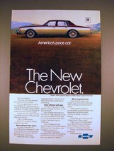 1979 Chevrolet Caprice Sedan Car Ad - America&#39;s Pace - $18.49