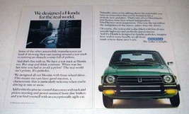 1979 Honda Car Ad - Designed For The Real World! - £14.49 GBP