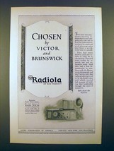 1925 RCA Radiola Super-Heterodyne Radio Ad! - $18.49