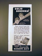 1947 Louisville Slugger Ad, Mickey Vernon, Stan Musial - £14.76 GBP