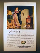 1947 General Electric Musaphonic Radio-Phonograph Ad - Beauty - £14.45 GBP