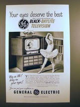 1951 General Electric Model 17C107 TV Ad - Your Eyes - £14.27 GBP