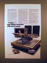 1981 Pioneer LaserDisc Player Ad - Finally! - $18.49