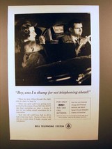 1959 Bell Telephone Ad - Boy, Was I a Chump! - £14.53 GBP