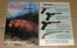 1987 8-page Ruger Gun / Rifle Ad - Full Line - NICE!! - $18.49
