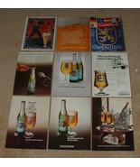LARGE Lot of 15 Lowenbrau Beer Ads - 1971-1990 - NICE!! - £14.55 GBP