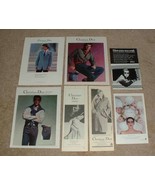 Large Lot of 7 Christian Dior Fashion Ads, 1976-1982!! - £14.55 GBP