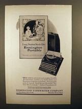 1923 Remington Portable Typewriter Ad - Student Needs - $18.49