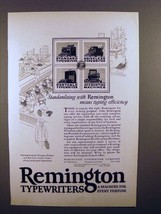 1926 Remington Typewriter Ad - Standardizing - $18.49