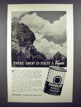 1937 Texaco Havoline Motor Oil Ad - Every Drop is Vapor - £14.52 GBP