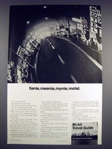 1968 Mobil Travel Guide Ad - Eenie, Meenie, Motel - £14.50 GBP