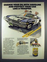 1977 Texaco Havoline Super Premium Motor Oil Ad - $18.49