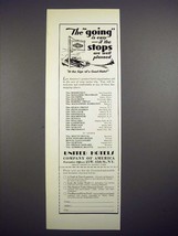 1928 United Hotels Company of America Ad - Going Easy - £14.44 GBP