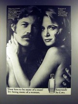 1973 Coty Emeraude Perfume Ad - More of a Woman - £14.78 GBP
