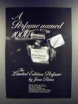 1978 1000 de Jean Patou Perfume Ad - Limited Edition - £14.26 GBP