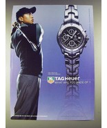 2003 Tag Heuer Link Automatic Watch Ad - Tiger Woods - £14.78 GBP