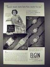 1949 Lord Elgin, Lady Elgin Watch Ad - Gladys Swarthout - £14.53 GBP