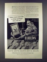 1940 Hamilton Yorktowne, Grace, Wilshire, Watch Ad - $18.49
