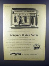 1958 Longines Watch Ad - Watch Salon - £14.77 GBP