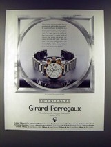 1991 Girard Perregaux Chronograph GP 7000 Watch Ad - £14.74 GBP