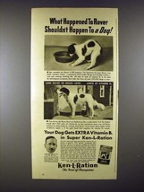 1940 Ken-L-Ration Dog Food Ad - Happened to Rover - £14.55 GBP
