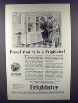 1926 Frigidaire Electric Refrigerator Ad - Proud - $18.49