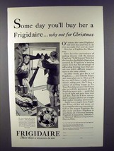 1929 Frigidaire Refrigerator Ad - Why Not for Christmas - $18.49