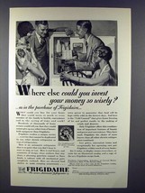 1929 Frigidaire Refrigerator Ad - Invest Money Wisely - $18.49