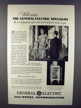 1930 General Electric Refrigerator Ad - Specialist - $18.49