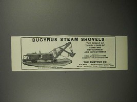 1911 Bucyrus 80-C Steam Shovel Ad! - £14.50 GBP
