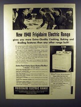 1940 Frigidaire Electric Range Ad! - £14.74 GBP