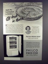 1948 Philco Freezer, Model AV-75 Ad - Still Fresh! - £14.50 GBP