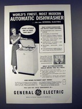 1950 General Electric Automatic Dishwasher Ad! - £14.54 GBP