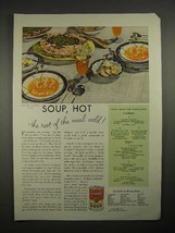1935 Campbell's Vegetable Soup Ad - Hot - £14.78 GBP