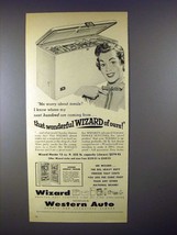 1956 Wizard Master Freezer Ad - Wonderful! - £14.46 GBP