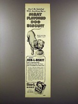 1951 Ken-L Biskit Dog Food Ad - Dachshund - £14.44 GBP