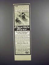 1913 Flexible Flyer Sled Ad - Ideal Christmas Gift! - £14.78 GBP