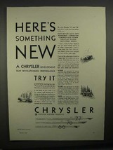 1929 Chrysler 77, 70, 66 Car Ad - Something New - £14.48 GBP