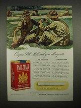 1940 Pall Mall Cigarette Ad - Compare With Old Cigarette - £14.72 GBP