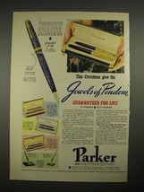 1940 Parker Vacumatic Pen Ad - Jewels of Pendom - £14.56 GBP