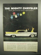 1957 Chrysler Saratoga 2-Door Hardtop Car Ad! - £14.78 GBP