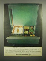 1965 Westinghouse Refrigerator Ad - Meat Market - $18.49